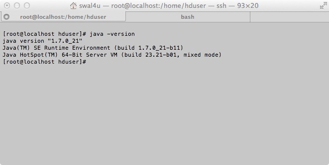 Tutorial: java version